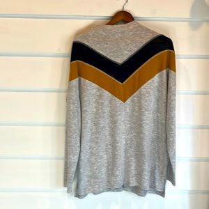 BKE chevron strip sweater